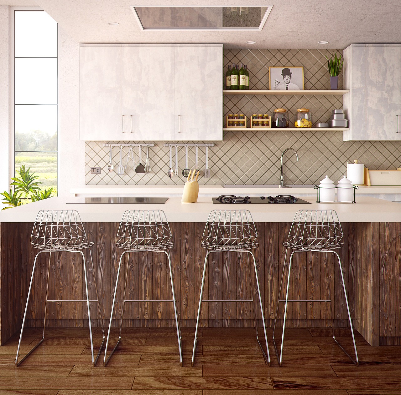 countertop installation crew